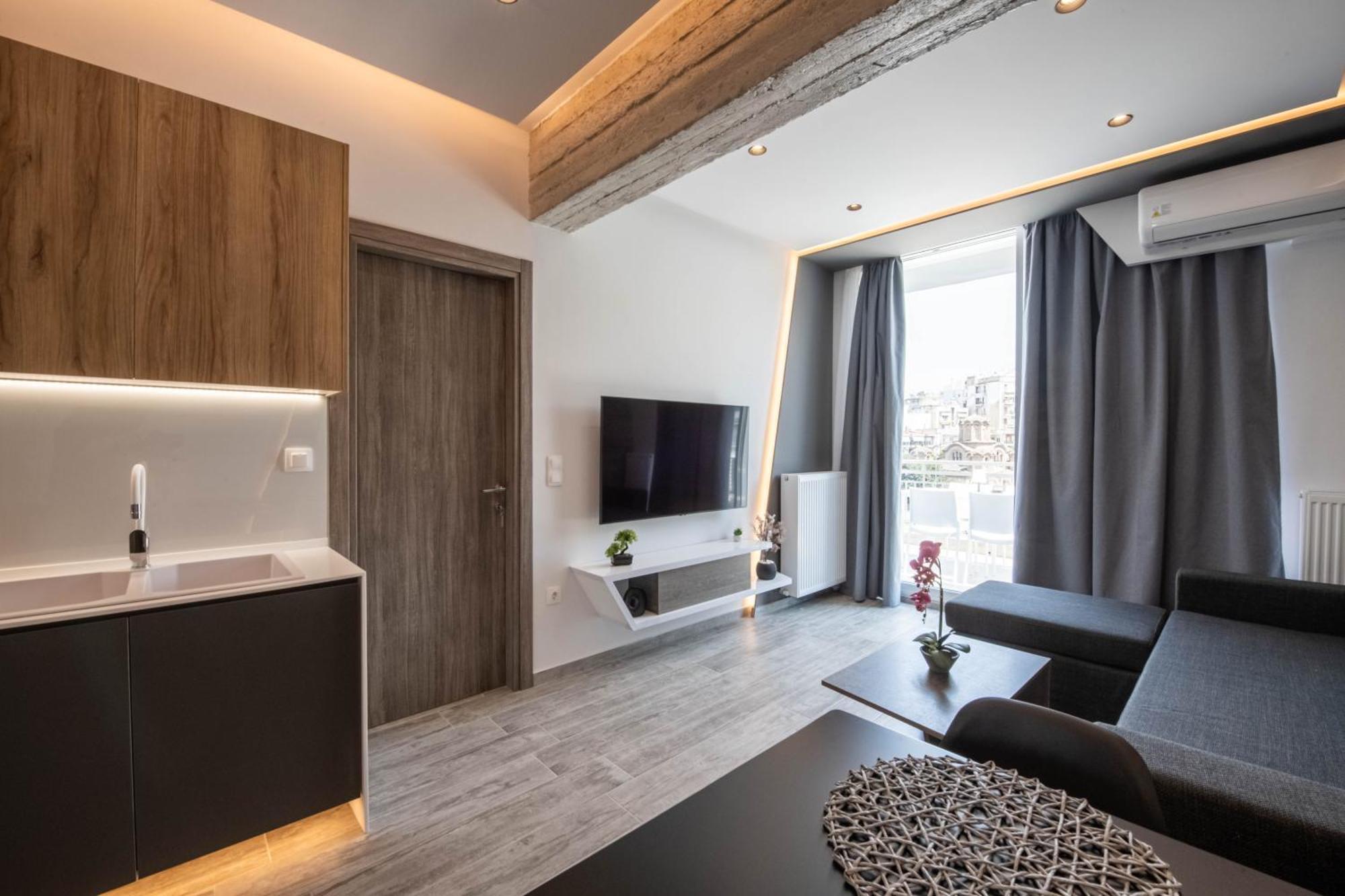 Skia Luxury Living Above The Walls Салоники Экстерьер фото