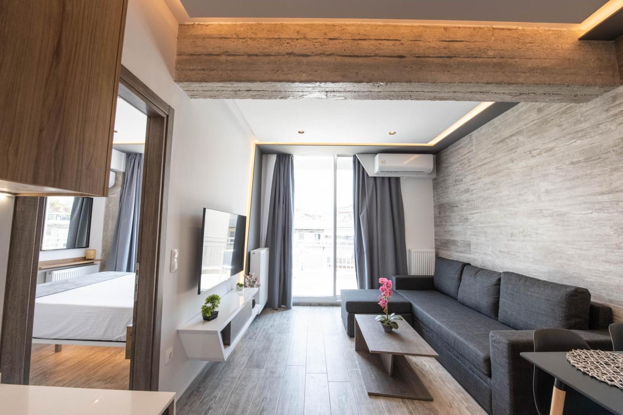 Skia Luxury Living Above The Walls Салоники Экстерьер фото